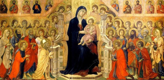 Duccio: ‘Maesta’ Siena (1308)