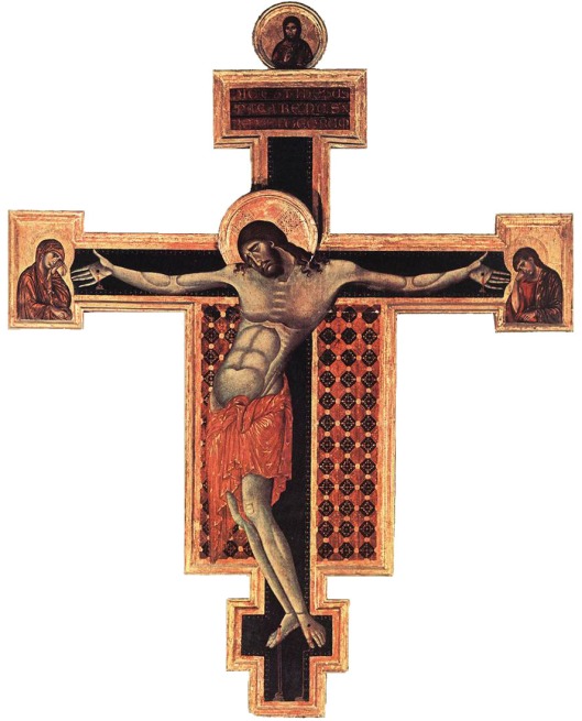 Cimabue: Crucifix,  San Domenico,  Arezzo (1307)