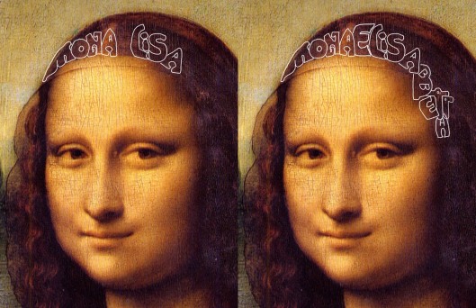 Leonardo da Vinci ‘Mona Lisa’ (1512): ‘Mona Lisa’ means ‘Lady Elizabeth’