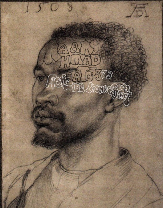 Dürer ‘Head of an African Man’ (1508): Leonardo’s son