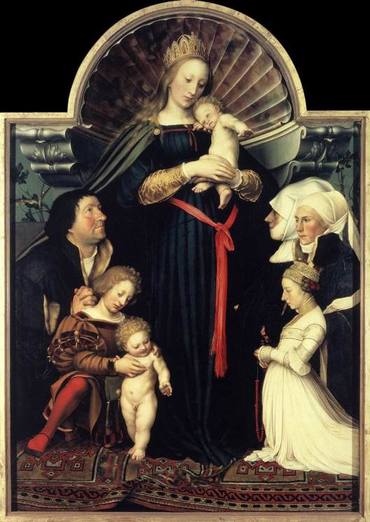Hans Holbein the Younger Darmstadt Madonna' 1528
